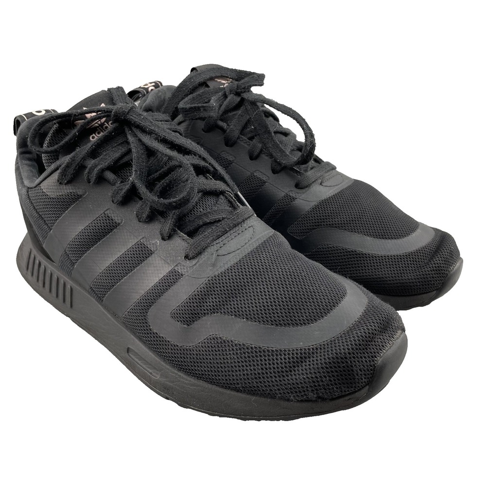 Adidas Multix Shoe Womens 8 Black Sportswear Training Casual Sneaker Running Gym